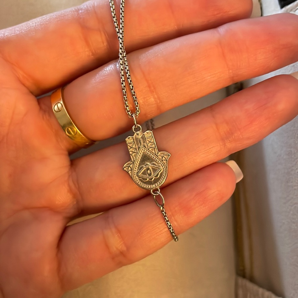 Alex and Ani Hamsa bracelet
